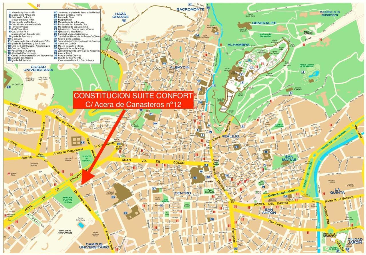 Constitucion Suite Confort D Гранада Екстер'єр фото
